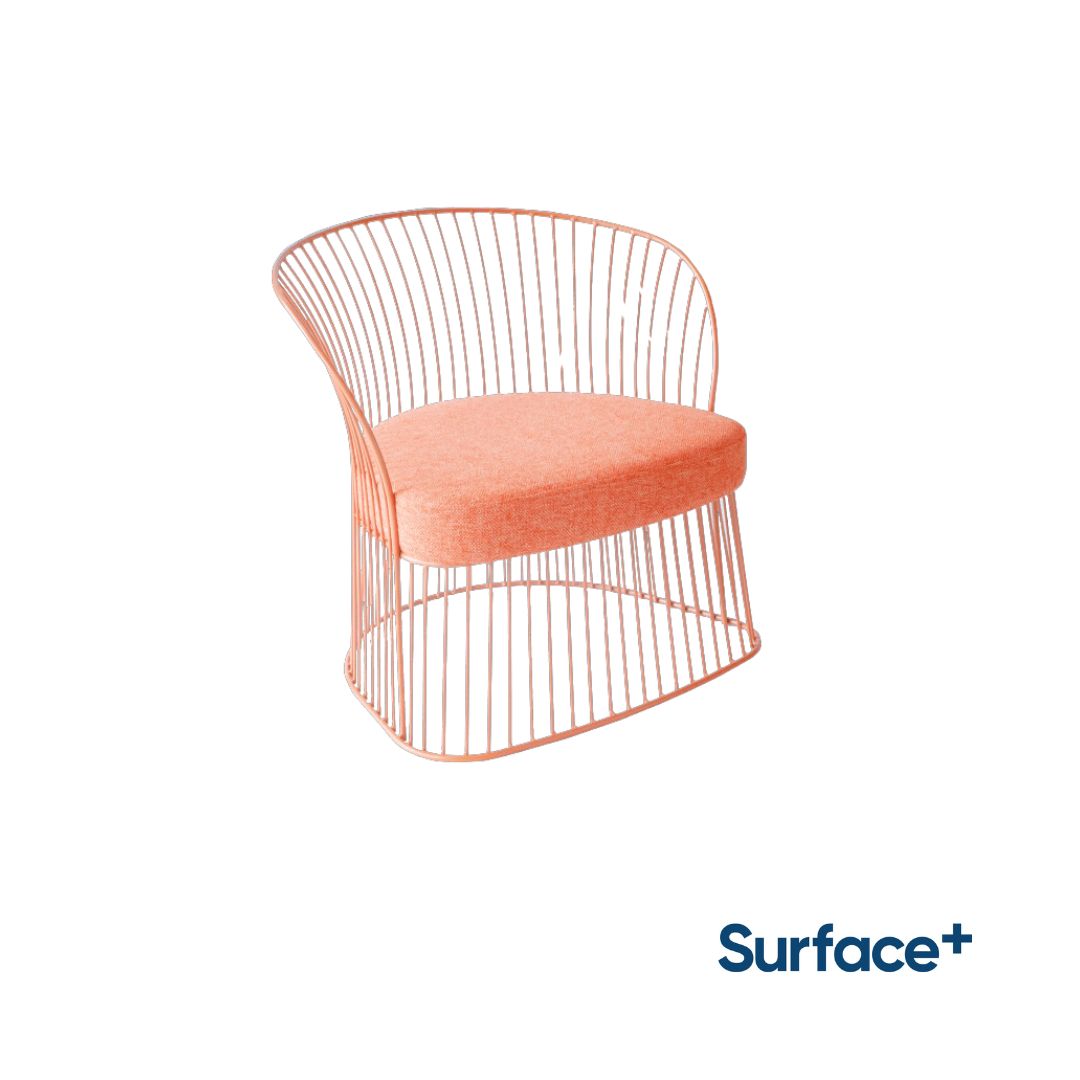 CORINE 1 Seater Chair with Cushion